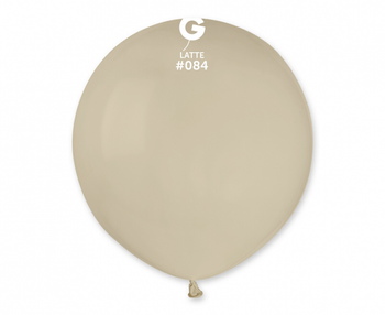 Balony G150 pastel 19" - latte 84 / 1 szt.