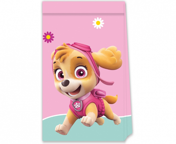 Torebki papierowe Paw Patrol: Skye & Everest, 4 szt.