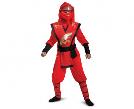 Strój Kai Legacy (kombinezon) - Lego Ninjago (licencja), rozm. M (7-8 lat)