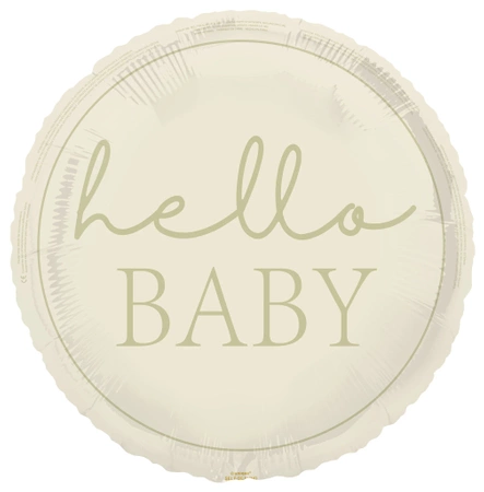 Balon foliowy 18" Hello baby, Boho