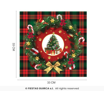 Serwetki Christmas Tree, 20 szt