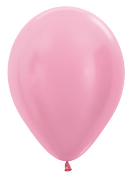 Balony Sempertex, Pearl Pink 12", 50 szt