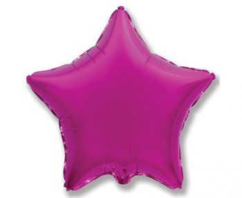 Balon foliowy 18" FX - "Gwiazda" (purpurowa)
