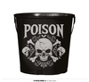 Matalowy kubełek na cłodzenie napojów Poison, 19X23 cm