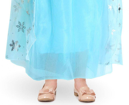 Strój dla dzieci "Błękitna Dama Dworu" (sukienka) rozm. 110-125 cm