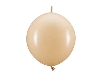 Balony z łącznikiem, 33 cm, nude