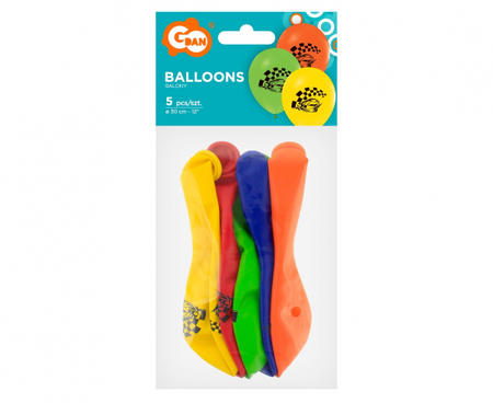 Balony Samochody (wyścigowe)