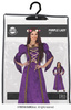 Strój Fioletowa Dama, damski, rozm. S