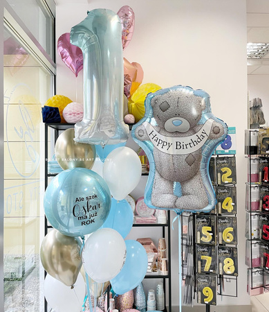 Balon 12" Pastel Błękitny