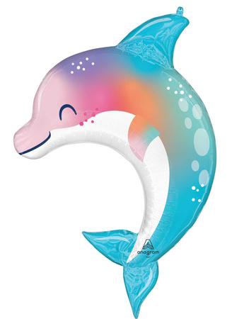Balon foliowy Anagram 33", Dolphin 