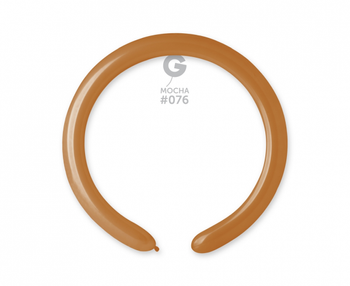 Balony D4 - Rurki włoskie kawowe 76/ 100 szt.