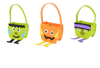 Halloweenowy koszyczek na cukierki mix