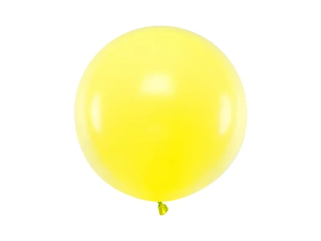 Balon okrągły 60 cm, Pastel Lemon Zest
