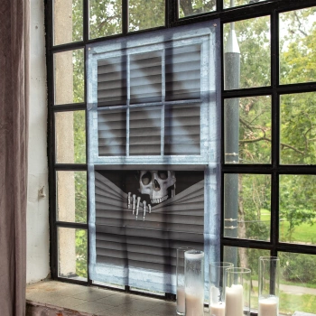 Dekoracja na okno Halloween 80x120 cm