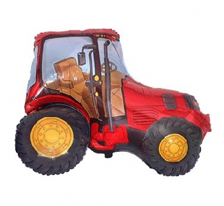 Balon foliowy 24" FX - "Traktor" (czerwony)