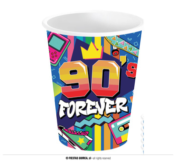 Kubeczki 90's forever, 6 szt