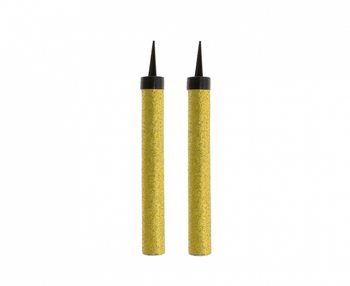 Fontanny party holograficzne złote - 12 cm/ 2 szt.