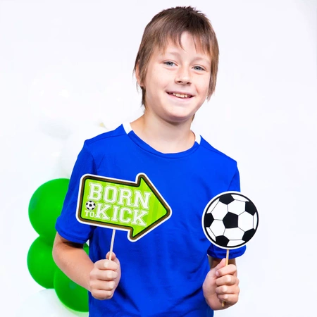 Rekwizyty do zdjęć Football 9szt.