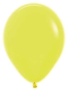 Balony Neon Yellow 12", 50 szt