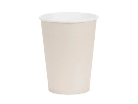 Kubeczki papierowe, beż, 250ml