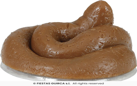 Sztuczny stolec, prank kupy, śmieszny prezent