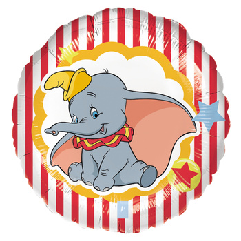 Balon foliowy 18 cali/43 cm Disney Dumbo