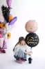 Balon foliowy Hocus Pocus, 45 cm, czarny