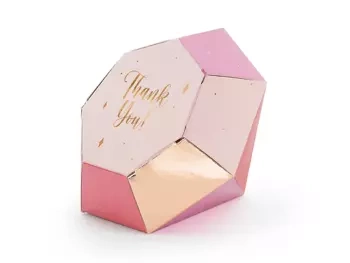 Pudełka Diamenty, 10x12x11.5 cm, mix