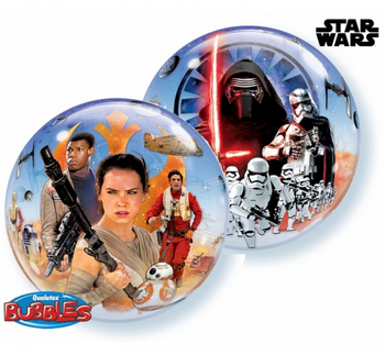 Balon foliowy 22" QL Bubble "Star Wars The Force Awakens"