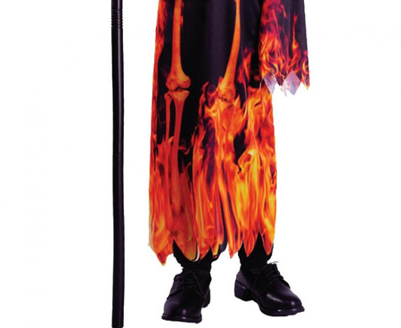 Strój dla dzieci Płonący Diabeł (szata z kapturem), rozm. 130/140 cm