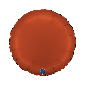 Balon Grabo 18'' Okrągły Satin Brick Red