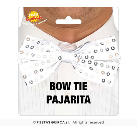 Srebrny Muszka cekinowa