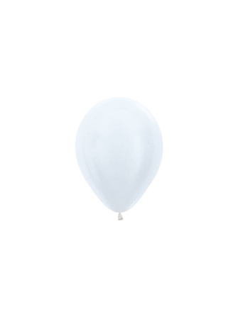 Balony Sempertex, Pearl White 5", 50 szt