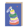 Kartka "Weselny torcik"