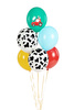 Balony 30 cm, Farma, 6 szt