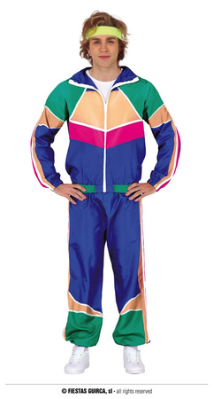Strój Disco Dres lata 80-te, rozm, L