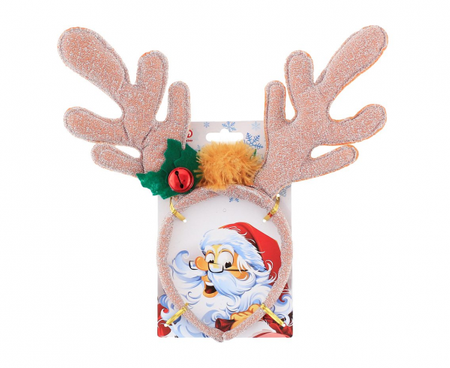 Opaska "Rogi Renifera", złota