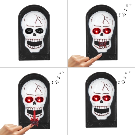Dzwonek do drzwi Czaszka Halloween