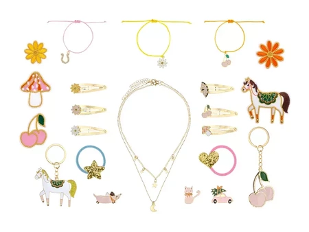 Kalendarz adwentowy z wypełnieniem - Organizer Królik, mix