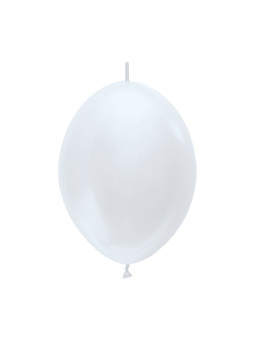 Balony Sempertex LINK Pearl White, 5", 50szt