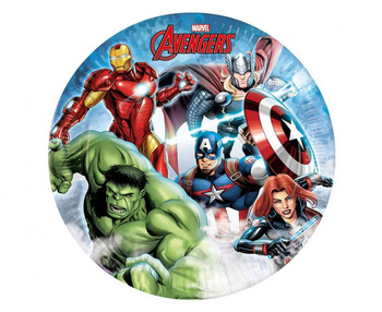 Talerzyki pap Avengers Infinity Stones ,23 cm 8 szt.