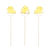 Dekoracje wielkanocne Kurczaki w skorupkach na patyku 1 szt.