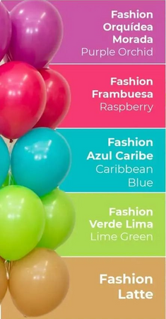 Balony Caribbean Blue 5", 50 szt