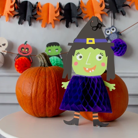 Dekoracja wiszącaWiedźma honeycomb 35x16cm