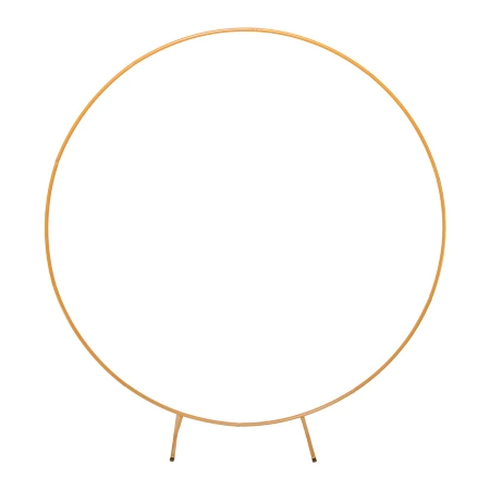 Stojak do balonów okrągły złoty 200cm