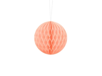 Kula bibułowa, j. brzoskwinia, 10cm