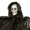 Dekoracja Halloween wiszący Duch Szkielet czarny