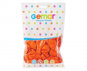 Balony G110 pastel 12" - pomarańczowe 04/ 100 szt.