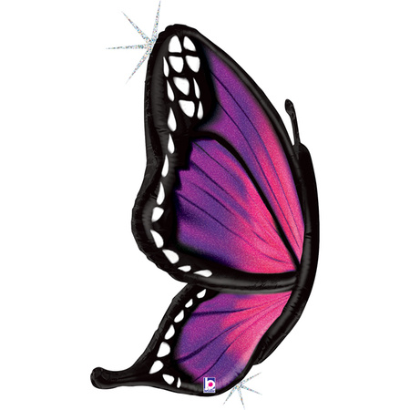 Balon Grabo 46'' 117cm Radiant Butterfly Pink Holo