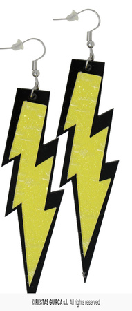 Neonowy zestaw akcesoriów „Disco 80s”, 5 szt.